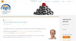 Desktop Screenshot of dgcc.de